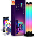1 Pcs Tuya WiFi Symphony Private Model Smart LED Pickup Rhythm Lamp Symphony Computer TV Desktop Ambient Light Voice Control Colorful, 12W