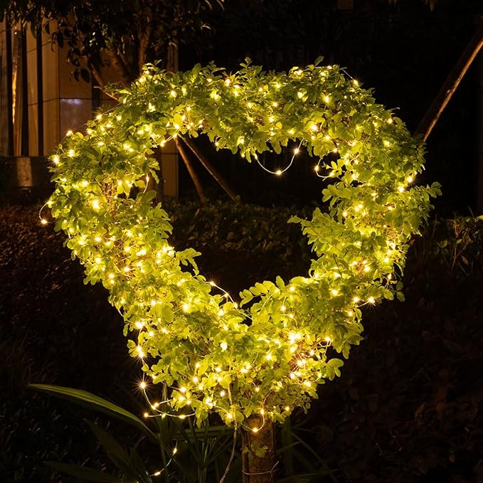Warm White Fairy String Lights 400FT Long 1200 LED Waterproof Plug in String Lights with Remote for Living Bed Room, Backyard, Patio, Garden, Porch, Wedding or Christmas