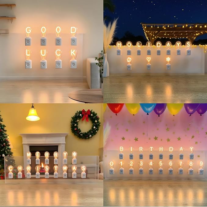LED Night Light, Amber Nightlight, Dimmable Night Light with Motion Sensor, 10-100LM, 2200K W-Type Light for Kids Bedroom, Bathroom, 1-Pack