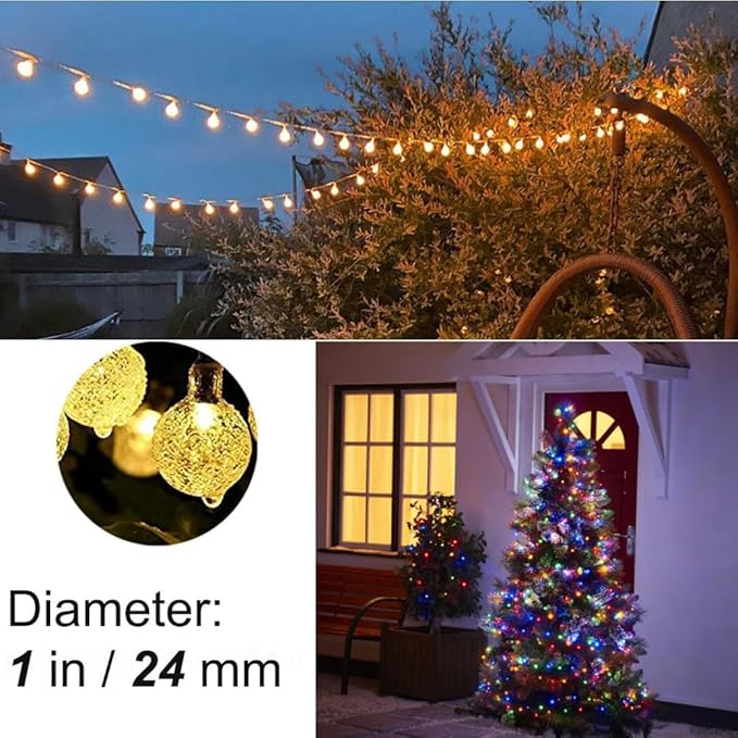 Mocalido 20ft Color Changing Globe String Lights Indoor, 30 LED Hanging Colored Christmas Lights for Bedroom USB Powered with Remote, Fairy Lights Classroom, Camping Tent Decor