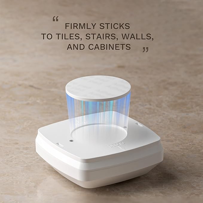 6-Pack Stick-on Motion Sensor Lights, Warm White LED Night Light, Stick-Anywhere Stair Lights, Closet Light, Battery Operated Wall Light for Kitchen, Hallway, Bedroom, Bathroom, Stairs
