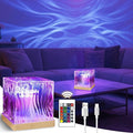 Galaxy Projector for Bedroom with Northern Lights Effect - 16 Color Changing Dimmable Mood Light with Dynamic Ripple, Remote Control, Night Light Projector for Kids Teens Adults Room Decor Gift