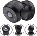 BIGLIGHT Battery Operated Motion Sensor Spotlight, Wireless LED Flood Light Indoor Outdoor, Waterproof Security Lighting, Bright Uplight for Wall Front Door Shed Hallway Bathroom Porch, 200 Lumen