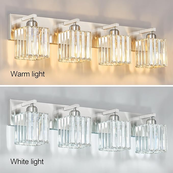 BubbleGlassBallWallSconcesBathroomLightFixturedFinish,3-LightRibbedGlobesLamps,WallMountedVanityLightFixtureforBedsideStairwayHallwayPorch