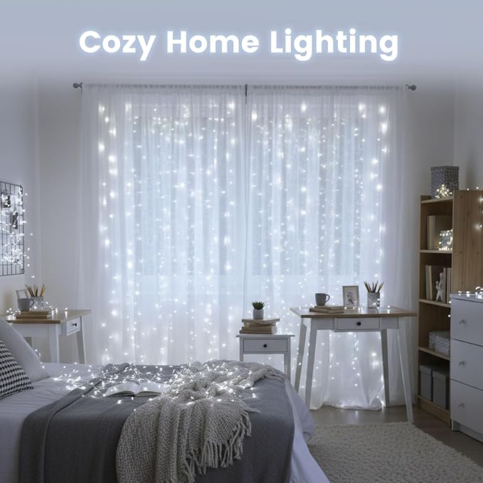 DomeStar 30 Pack Fairy Lights Battery Operated, 7Ft 20 LED Waterproof String Lights Wire Firefly Starry Moon Light for DIY Mason Jars Party Centerpiece Table Valentine's Day Decorations Tree Ornament