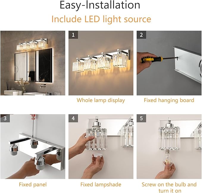 BubbleGlassBallWallSconcesBathroomLightFixturedFinish,3-LightRibbedGlobesLamps,WallMountedVanityLightFixtureforBedsideStairwayHallwayPorch