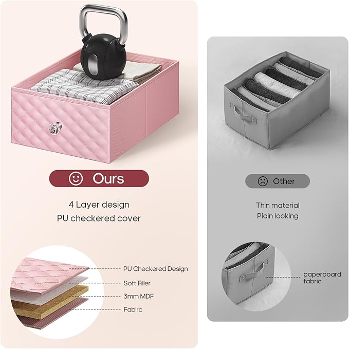 Pink Vanity with Lights and Mirror, 11 Drawer Makeup Vanity with Power Strip, 6 Open Shelves, 43.3” Vanity Desk with Storage, Dressing Table with 3 Color Modes for Bedroom, Women, Girls (Pink)