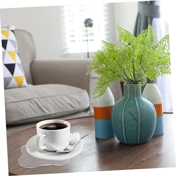 1pc Creative Acrylic Decorative Tray and Coaster Random Design for Table Decoration Minimalist Nordic Style for Organizing Sundries and Photography Props