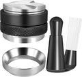 Reoszeank 54mm Espresso Accessories Kit, Coffee Distributor and Tamper Leveler, WDT Tool and Dosing Funnel Set Fits Breville 54 mm Espresso Machines and Portafilters