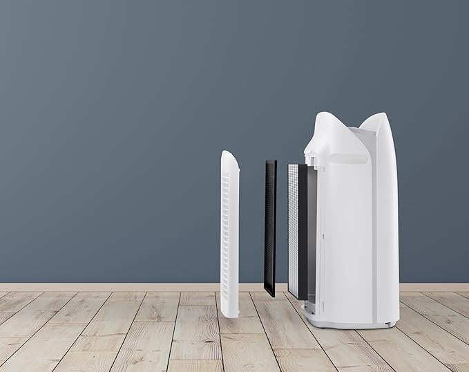 SHARP Smart Air Purifier with Humidifier Combo – Covers up to 1,913 sqft in one hour, Compatible w/Alexa & Google Asst. Energy Star 3.0, True HEPA Filter for Large Room, Bedroom - KCP70UW