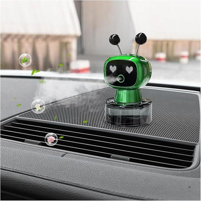 Smart Car Aroma Diffuser – AI Intelligent Automatic Fragrance Dispenser | Wireless Car Perfume Device with Adjustable Concentration | Universal Vehicle Essential Oil Diffuser for Interior Freshness