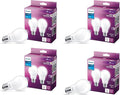 PHILIPS LED 40W A19 8-Pack Ultra Definition Daylight (5000K) 450 Lumen (5W = 40W) Dimmable Frosted Flicker-Free Light Bulbs