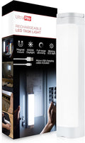 UltraPro Rechargeable Magnetic Task Light, 300 Lumens, Under Cabinet Lighting, Battery Operated Lights, Dimmable, Closet Light, Wireless, Portable Light, Perfect for Garage, Camping and More, 68572