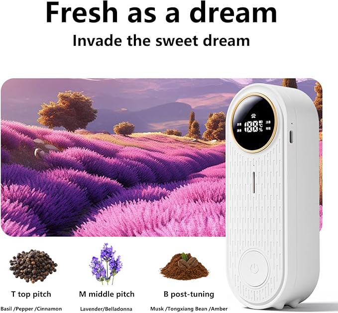 Home Scent Diffuser Automatic Liquid Sprayer with Timed Setting Enjoy Unique Scent for Home