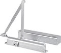 Sophia Medium/Heavy Duty Commercial Door Closer DK8000 Automatic Door Closer, Adjustable Size 1-6 Hydraulic Door Closer Hinge for Heavy Traffic Areas, Grade 1 - ADA Compliant & UL Listed, Silver