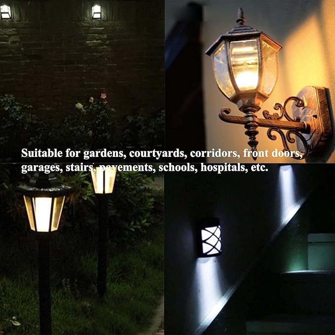 Taysing Dusk to Dawn Light Bulbs Auto On/Off 40 Watt Equivalent Smart Light Sensor LED Bulb Security Bulb Outdoor Night Light Bulb Garage Porch 5W 500lm E26 Amber Yellow 2 Pack