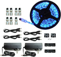 Inspired LED Cut and Connect Series Kit: Super Bright Blue - 39.5ft/ 12M (40ft) Flexible LED DIY Kit Under Cabinet LED | Dimmable