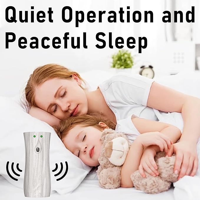 Automatic Air Freshener Spray Dispenser (2-pack), Wall Mounted or Freestanding Sprayer Holder, Multiple Time Settings, Commercial and Home Use in Bathrooms, Offices, Living Rooms, etc (BHW, 1121)