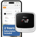 Frigga 4G Cellular Temperature & Humidity Monitor, No WiFi Required (WiFi Optional), Remote Temperature Sensor with App, Email & Voice Alerts for RV, Pets, Vacation Home, S0