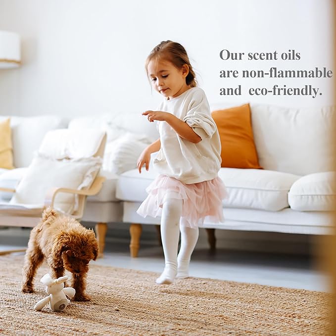 Aromatherapy Diffuser, Smart Scent Air Machine for Home, 850ML HVAC Scent Diffuser for Essential Oils,Waterless Aromatherapy Diffuser