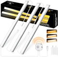 Daymeet Motion Sensor Dimmable 12 Inch Ultra Thin Under Cabinet Lighting, Under Cabinet Lights Plug in, Super Bright LED Lights Bar Under Counter Lights Indoor for Kitchen, Shelf, Closet (3 Pack)