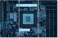 TUMOVO Technology Wall Decor CPU Poster Wall Decor Canvas Wall Art 3 Piece Modern GPU Computer Processors Art Prints Modern Decor Bedroom Living Room Stretched and Framed Ready to Hang (28" Wx42 H)