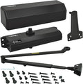 Nuk3y 9000 Series Grade 1 Heavy Duty Door Closer, Multi-Mount, Adjustable Size 1-6, ADA Compliant, UL Listed