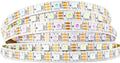 BTF-LIGHTING WS2812B IC RGB LED Strip,UL Listed,Pure Gold Wires,DC5V 16.4FT 300LED 5050SMD,Individually Addressable,Flexible for DIY Chasing Full Color Project,3M Tape,IP30(No Adapter or Controller)