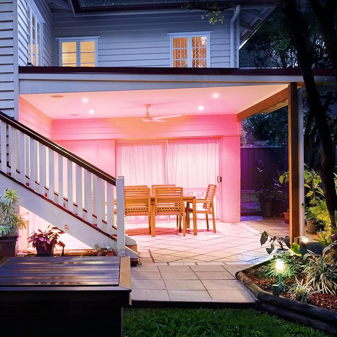LIFX Color BR30 Smart LED Flood Light Bulb, 1100 Lumens, Dimmable, 2.4GHz Wi-Fi, Billions of Colors and Whites, Compatible with Alexa, Hey Google, HomeKit and Siri, HB2LHB30E26US, 2-Pack