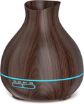 BZseed Aromatherapy Essential Oil Diffuser, 550ml Ultrasonic Fragrant Oil Large Room Humidifier, Diffusers for Home with Timer and Waterless Auto-Off, 7 Color LED Lights,Cool Mist Humidifiers