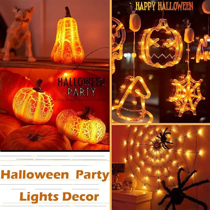 SOCO 16 Pack LED Fairy Lights Battery Operated - 10FT 30LED Copper Wire Mason Jar String Lights, IP65 Waterproof, Bendable for Indoor/Outdoor, Christmas, Wedding, Party, Camping Decor