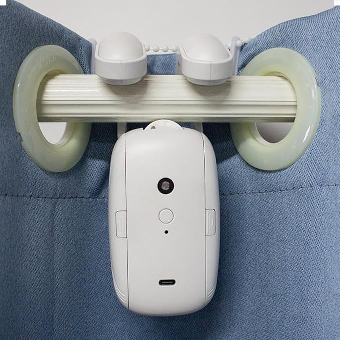 Automatic Curtain Opener, 3 in 1 Upgraded Curtain Robot Motor, Electric Curtain Opener Smart Curtain Opener Remote Control Curtain Opener for Opening and Closing Curtains TU