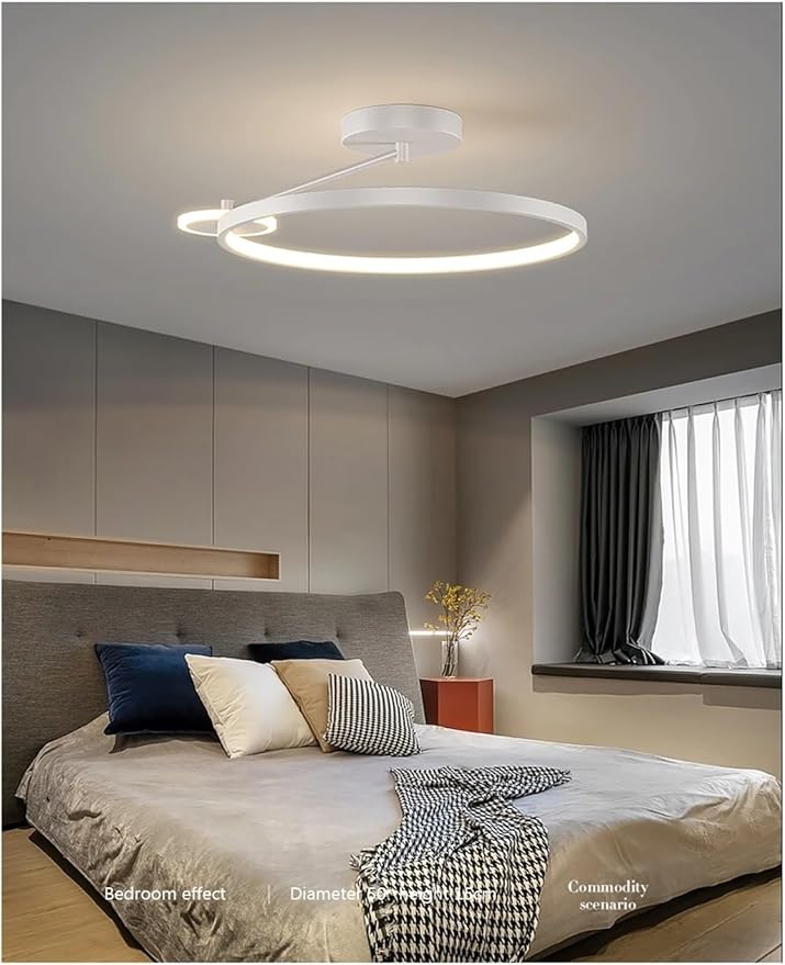 Design LED Ceiling Light Smart Remote Control Living Room Round Corridor Hallway Indoor Lighting Decoration,Luxury