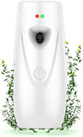 Automatic Air Fragrance Dispenser Home Wall-mounted Aerosol Spray Air Freshener for Home Offices Schools Restaurants Hotels Commercial Place (White 1103)
