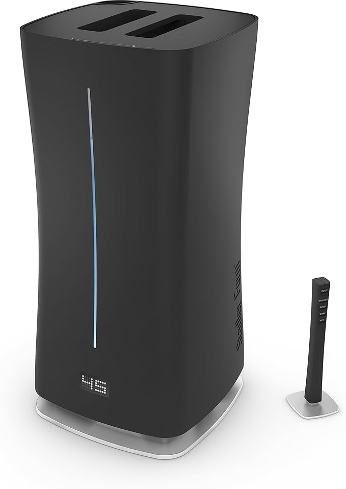 Stadler Form Eva Ultrasonic Aromatherapy Dispenser Humidifier, Black