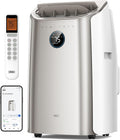 Dreo Portable Air Conditioners, 12,000 BTU AC Unit for Bedroom with Drainage-free Cooling, 46dB Quiet, APP/Voice/Remote, 24h Timer with Fan & Dehumidifier, Smart Standing AC for Room Indoors, AC515S