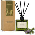 Reed Diffuser, 4 oz French Juniper Lavender Scent Diffuser with 10 Sticks, 90 Days Long Lasting Reed diffusers for Home, Elegant Fragrance for Bathroom Bedroom Office Decor, Air Fresh