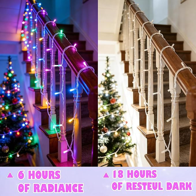 ANJAYLIA Easter String Lights Battery Operated, 9.8ft 20 LED Pastel Fairy Lights, Waterproof Small String Lights for Easter Crafts, Wreath, Table Centerpiece, Garland, Party Decor