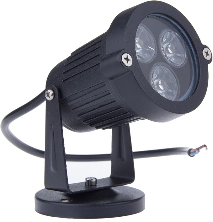 LemonBest® LED Low Voltage Landscape up Down Light for Outdoor Yard Step Lighting Warm White