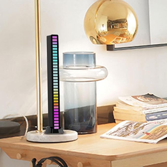 Bewinner RGB LED Strip Lights with Music Sync, USB Powered Color Changing Game Room Lighting, 8 Dynamic Modes for PC TV Monitor Desk Backlight, Ambient Mood Light for Home Office Decor