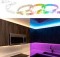 TrueColor Smart LED Strip Lights - 2M USB Tape Light With Bluetooth Light Control - App Controlled & Programmable LED Lights - RGB Color Changeable + Soft White - Dimmable USB Smart Light - 6.6 ft
