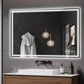48x32 Inch LED Bathroom Mirror with Frontlit & Backlit（Independent Control）, Lighted Mirror for Bathroom Wall with 3-Color Dimmable & Anti-Fog, Vanity Mirror with Lights