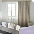Graywind Custom Curtains Drapes for Sliding Door Room One-Way or Split Draw Curtain (Designed Series Fabric Samples)