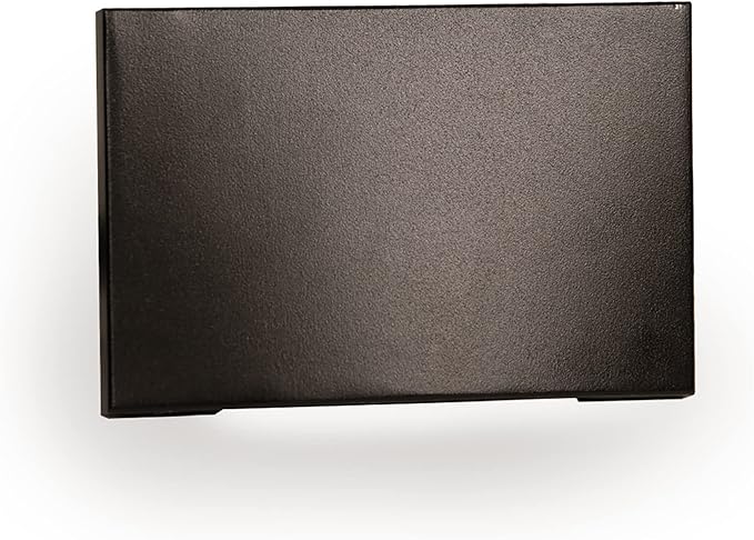 WAC Landscape Lighting, LED 12V Horizontal Scoop Indoor or Outdoor Step and Wall Light 2700K Warm Built-in LED in Bronze