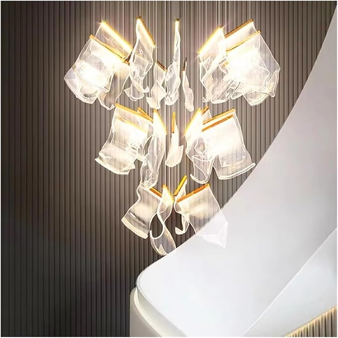 Nordic Home Decoration Modern and Simple Led Pendant Light for Stair,Living Room and Dining Room APP Control Ceiling Light,for Home Decor
