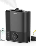 WELOV Smart Humidifiers for Large Room Bedroom, 6L Top Fill Cool Mist Humidifier with Essential Oil Diffuser, Quiet BoostMist Humidifier for Baby Nursery & Plants, App & Voice Control, Auto Mode