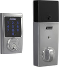 SCHLAGE BE469ZP CEN 625 Connect Smart Deadbolt with alarm with Century Trim in Bright Chrome, Z-Wave Plus enabled, 3 x 8 x 2 inches