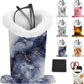 Eyeglasses Holder with Soft Furry Lining and Magnetic Base, Storage Organizer Holder Case for Nightstand