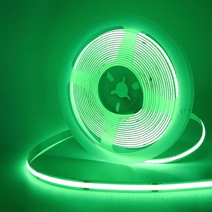 5V USB COB Led Strip Light White/Red/Green/Pink/Ice Blue/Yellow 300 Leds Flexible Ribbon DC Night Lamp TV Backlights Home Decor for Under Cabinet Kitchen Living Room Shelving (Natural White, 2M)