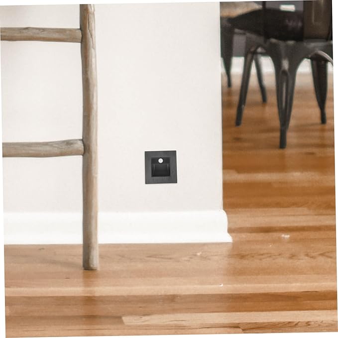 Led Motion Sensor Stair Lights Warm Soft Glow Indoor Step Light for Hallways Staircases and Rvs Gentle Eye-Friendly Illumination Easy Installation